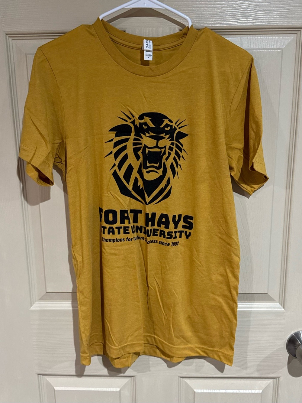 Bella Canvas Gold Short-Sleeve Tee Fort Hays State University Tigers